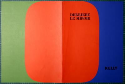 Ellsworth KELLY - Composition abstraite (J), 1964 - Lithographie de couverture imprimée sur doubles pages. 2