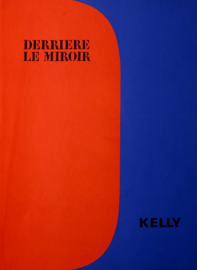 Ellsworth KELLY - Abstract Composition (J), 1964 - Cover lithograph printed on double pages. 2