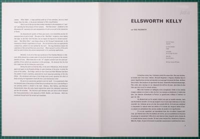 Ellsworth KELLY - Abstract Composition (G), 1964 - Original lithograph 2