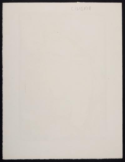 Alexandre CINGRIA - Portrait,1930 - Lithograph 2