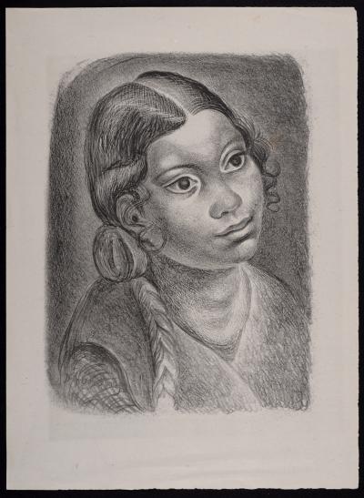 Dimitrios Emmanuel GALANIS  - La Mulatresse, 1926 - Lithograph 2