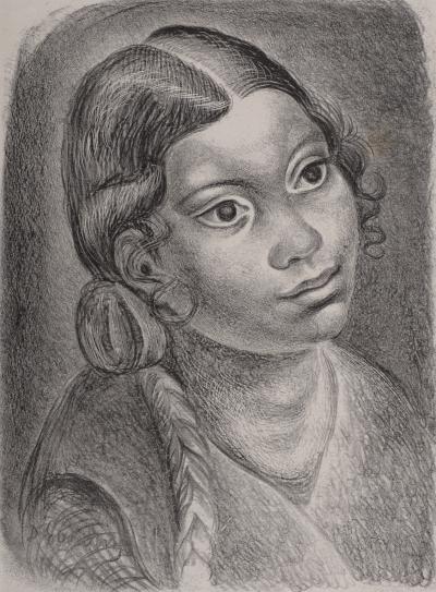 Dimitrios Emmanuel GALANIS  - La Mulatresse, 1926 - Lithograph 2