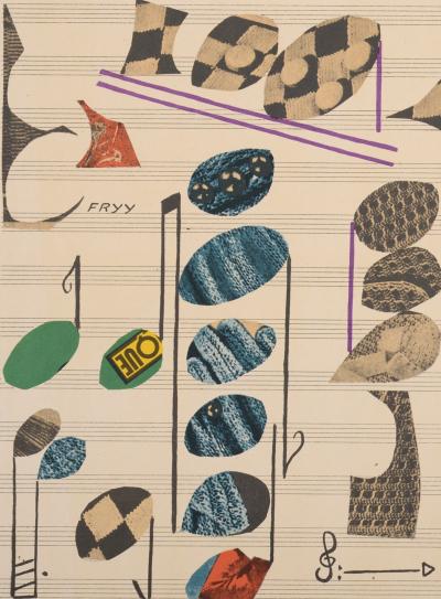 Alberto MAGNELLI - Musique, 1941/1971 - Original lithograph 2