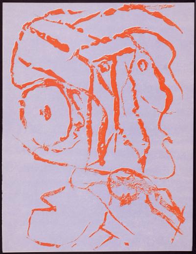 Pierre ALECHINSKY - Sans titre, 1960 - Lithographie originale 2