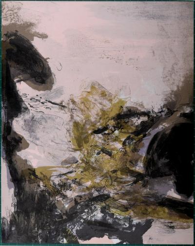 Zao WOU-KI - Composition abstraite, 1971 - Lithographie originale 2