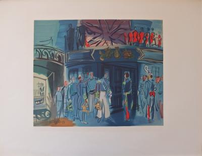 Raoul DUFY (d’après) - La grande réception, 1969  - Lithographie signée 2