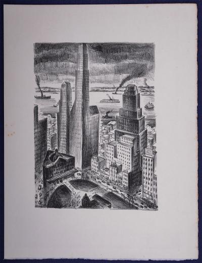 Adrian LUBBERS - New-York, 1931 - Original lithograph 2