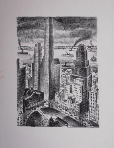 Adrian LUBBERS - New-York, 1931 - Original lithograph 2