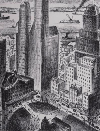 Adrian LUBBERS - New-York, 1931 - Original lithograph 2