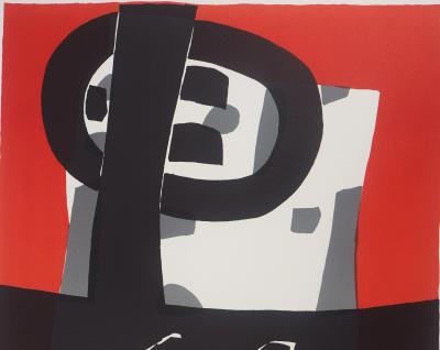 Raoul UBAC : Galerie Maeght Exposition 1950 - Lithographie signée 2