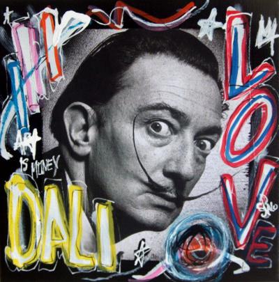 SPACO -  DALI , 2021 - Technique mixte signée 2