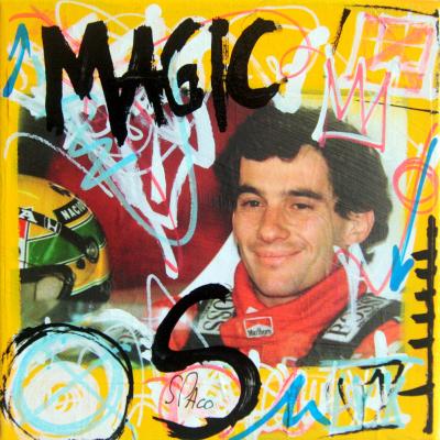 SPACO - MAGIC Senna, 2020 - Acrylique sur toile 2