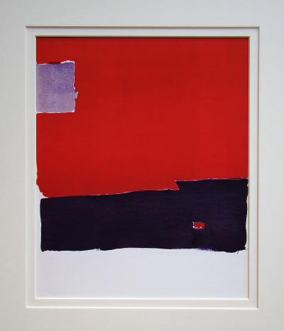 Nicolas DE STAËL (d’après) - Composition Paysage, 1959 - Pochoir 2