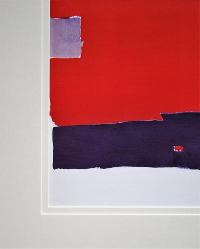 Nicolas DE STAËL (d’après) - Composition Paysage, 1959 - Pochoir 2
