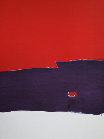 Nicolas DE STAËL (d’après) - Composition Paysage, 1959 - Pochoir 2