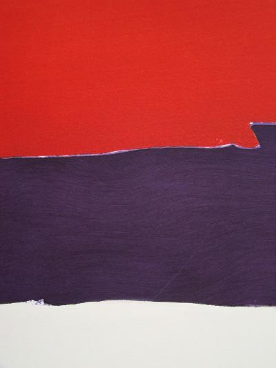 Nicolas DE STAËL (d’après) - Composition Paysage, 1959 - Pochoir 2