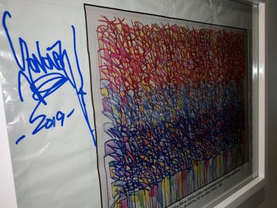 JonOne - Fondation Abbé Pierre, 2019 - Sac signé 2