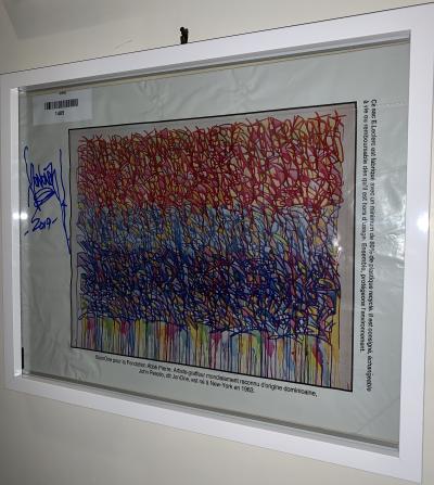 JonOne - Fondation Abbé Pierre, 2019 - Sac signé 2