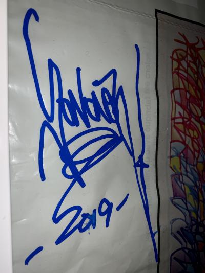 JonOne - Fondation Abbé Pierre, 2019 - Sac signé 2