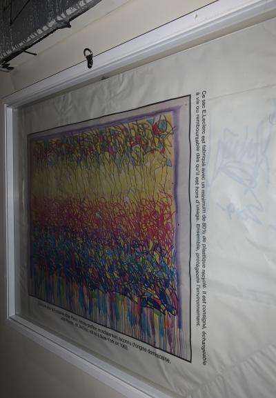 JonOne - Fondation Abbé Pierre, 2019 - Sac signé 2