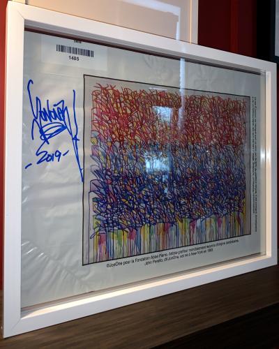 JonOne - Fondation Abbé Pierre, 2019 - Sac signé 2