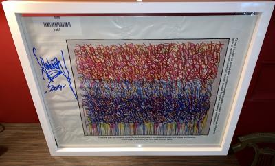 JonOne - Fondation Abbé Pierre, 2019 - Sac signé 2