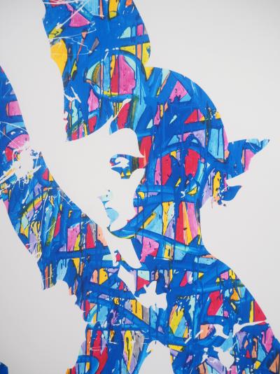 JonOne : Liberté, Egalité, Fraternité - Sérigraphie originale sur toile 2