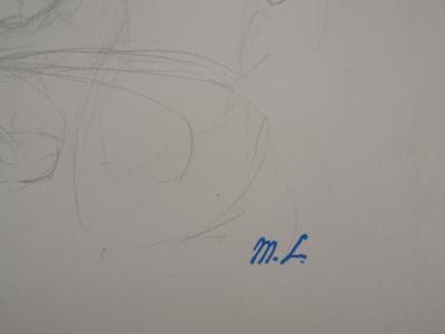 Marie LAURENCIN : Trois jeunes filles, dessin original signé 2