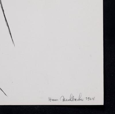 Hans AESCHBACHER - Composition abstraite,1964 - Lithographie originale 2