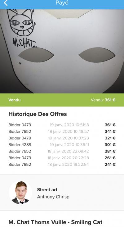 M. Chat - Chat Souriant, 2019 - Masque 2