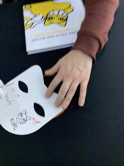 M. Chat - Chat Souriant, 2019 - Masque 2