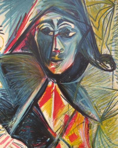 Pablo Picasso - Affiche lithographique originale  - Musée Dynamique, Dakar 1972 2