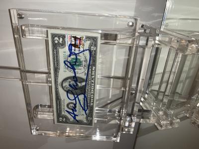 Andy WARHOL - Billet de 2$  - Billet signé au feutre 2