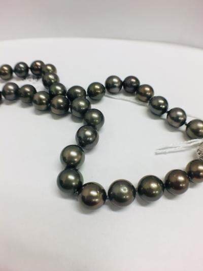 Collier Perles de Tahiti, 38 perles tahitiennes 2