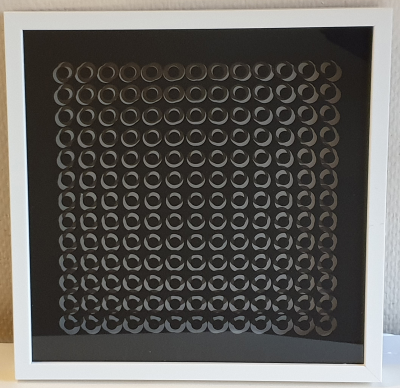 Victor VASARELY (d’après) - Cinétique C, 1973 - Sérigraphie 2