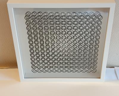 Victor VASARELY (d’après) - Cinétique A, 1973 - Sérigraphie 2
