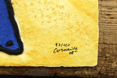 Guillaume CORNEILLE- La Ménorah - Aquagravure originale signée et numérotée par l’artiste 2
