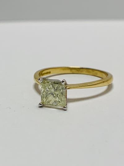 1ct princess cut diamond ring 2