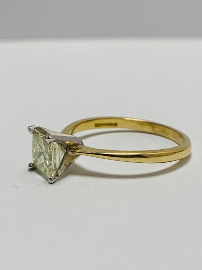 1ct princess cut diamond ring 2
