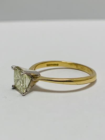 1ct princess cut diamond ring 2