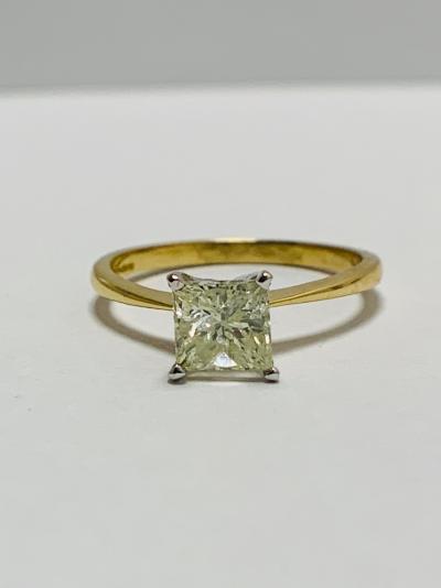 1ct princess cut diamond ring 2