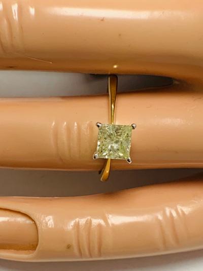 1ct princess cut diamond ring 2