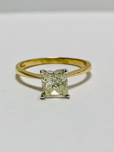 1ct princess cut diamond ring 2