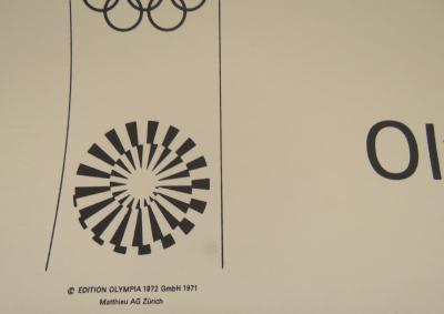 Peter PHILLIPS  - Jeux Olympiques de Munich, 1972 - Affiche lithographie signée au crayon 2