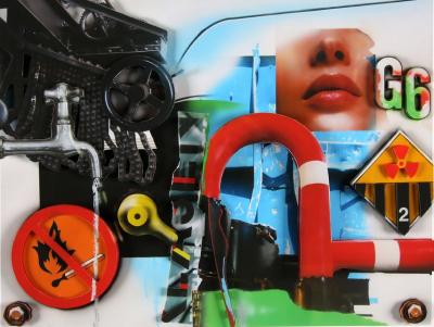 Peter KLASEN - G6, 2018, Lithographie en 3D 2