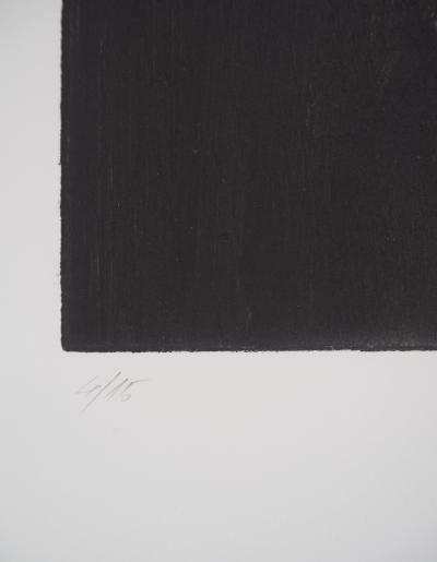 Stanislav MARIJANOVIC: La rencontre de l’abstraction et de la lumière - Eau forte originale signée 2