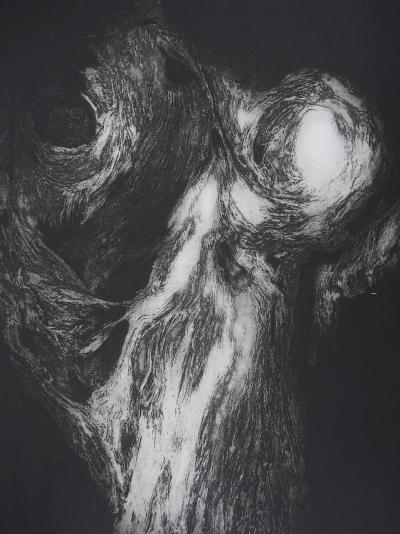 Stanislav MARIJANOVIC: La rencontre de l’abstraction et de la lumière - Eau forte originale signée 2