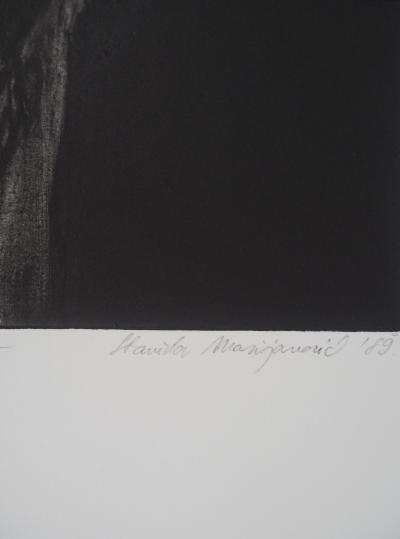 Stanislav MARIJANOVIC: Pressentiment I - Eau forte originale signée 2