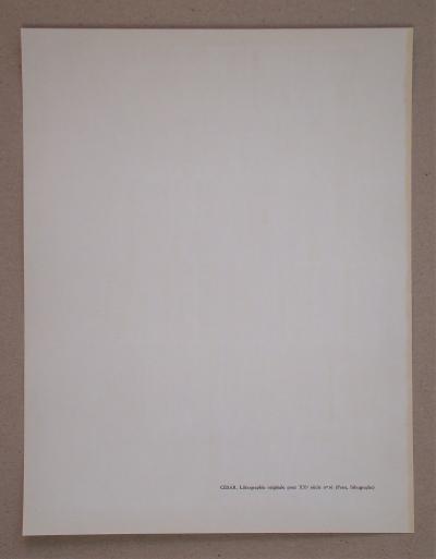 CÉSAR - Composition, 1961 - Lithographie originale 2
