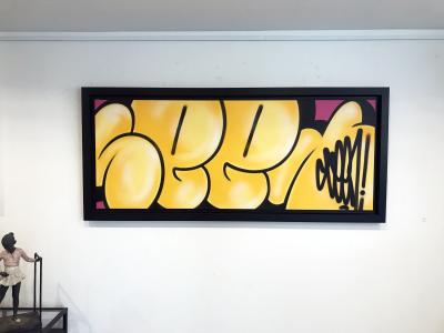 SEEN - Bubble Blaze - 2019 - Peinture aérosol sur toile 2